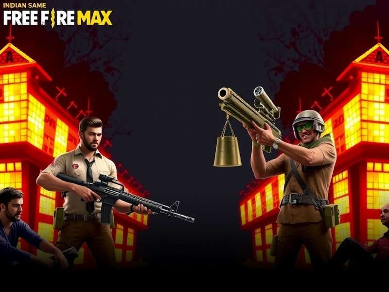 Free Fire MAX Gameplay with Redeem Code Interface