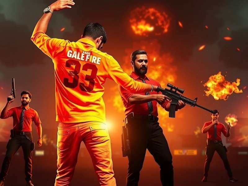 Screenshot showing Free Fire MAX installed on BlueStacks emulator