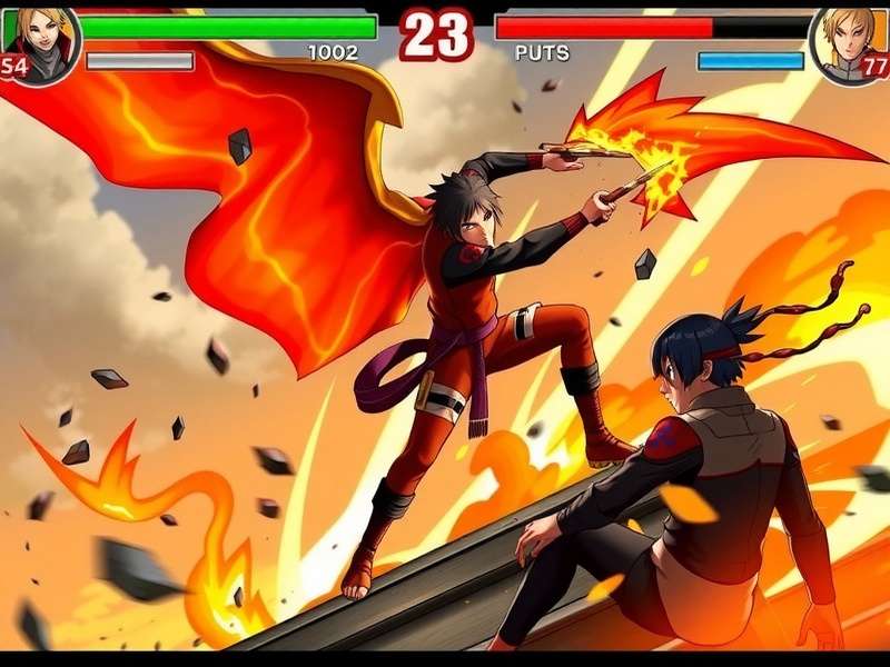 Free Fire MAX x Naruto Shippuden Collaboration Visual