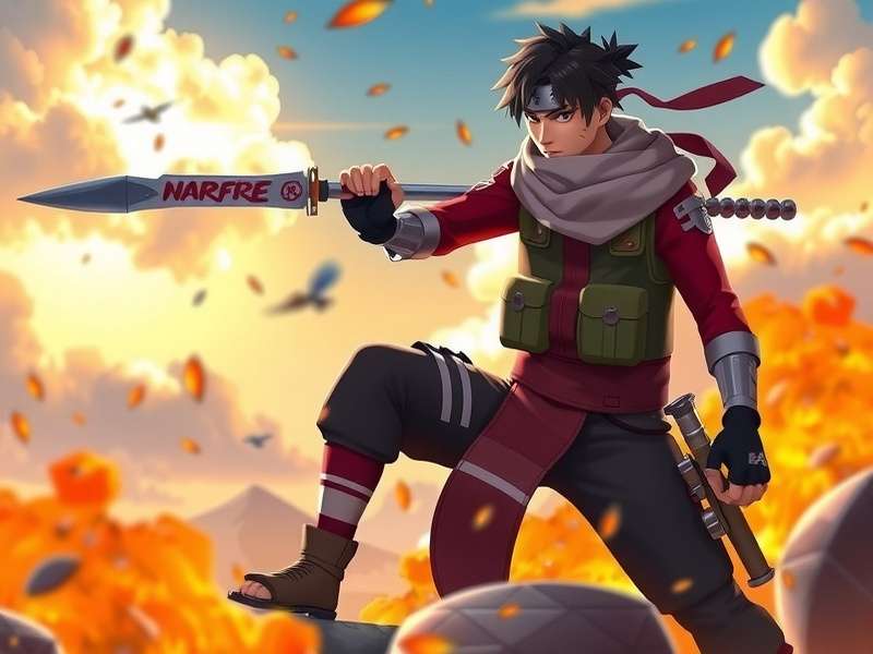 Free Fire MAX Naruto Collaboration Event Screen