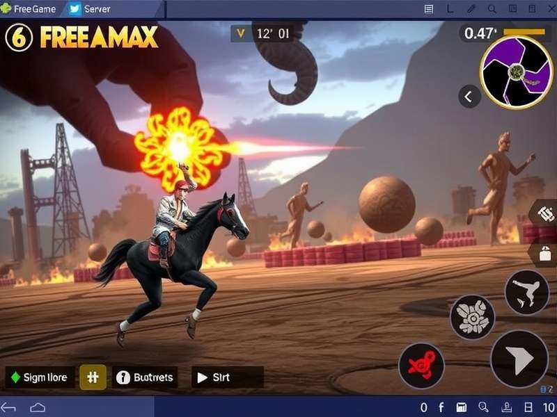 Free Fire MAX Advance Server Interface showing new features