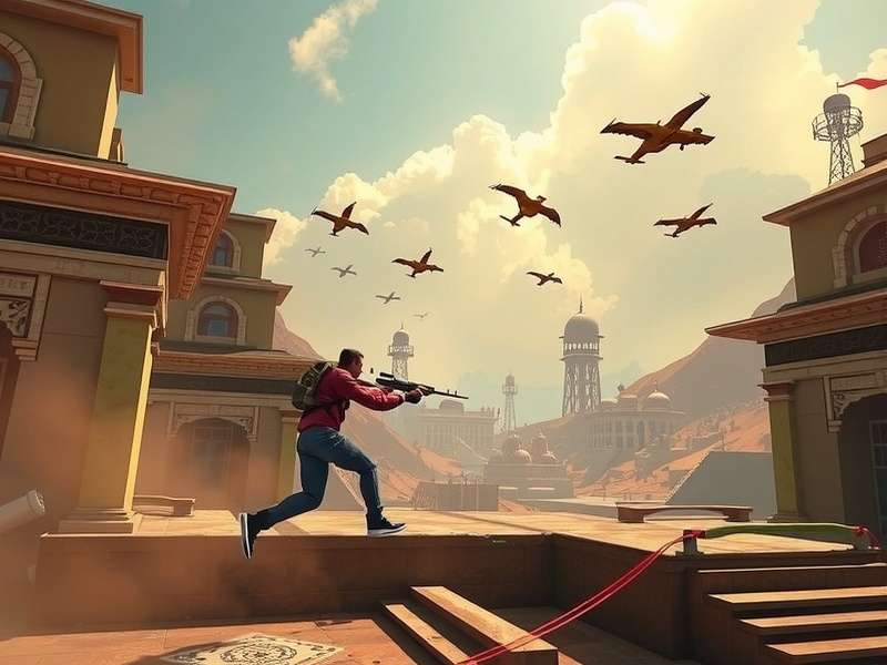 Free Fire MAX gameplay on a smartphone