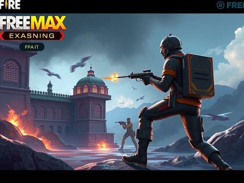 Free Fire MAX Advance Server Registration Screen with Exclusive Skins