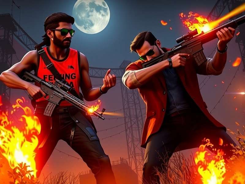 Free Fire MAX running smoothly on a Windows 10 PC with enhanced graphics