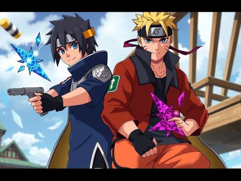 Free Fire MAX Naruto Collaboration Visual