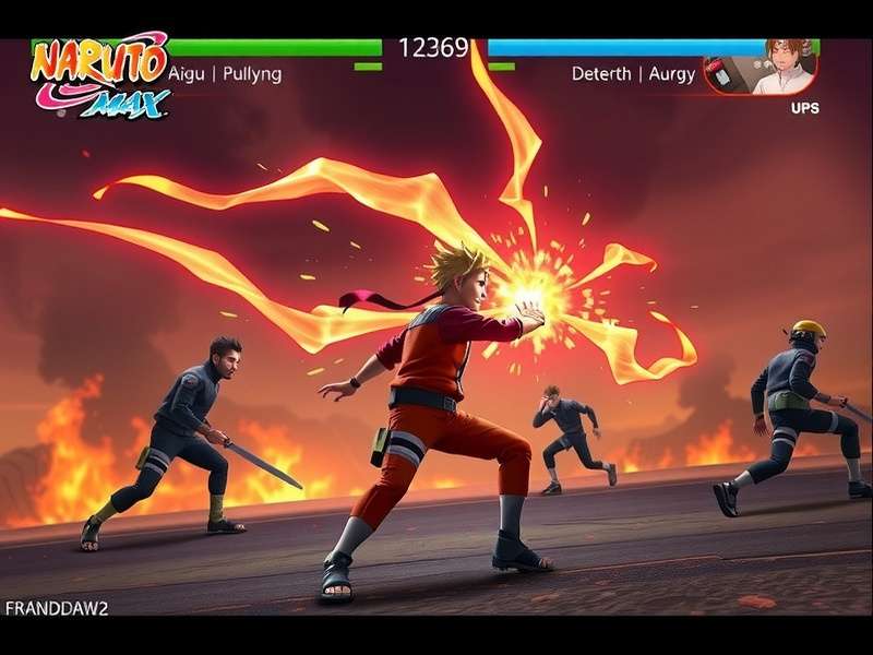 Free Fire MAX x Naruto Crossover Event Gameplay Screenshot