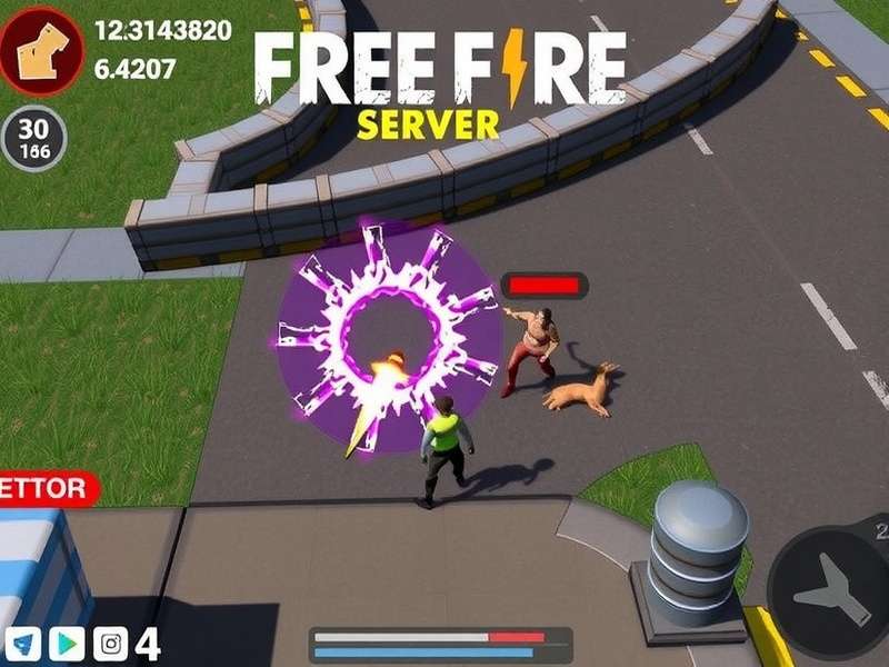Free Fire MAX Advance Server OB43 Gameplay Screenshot
