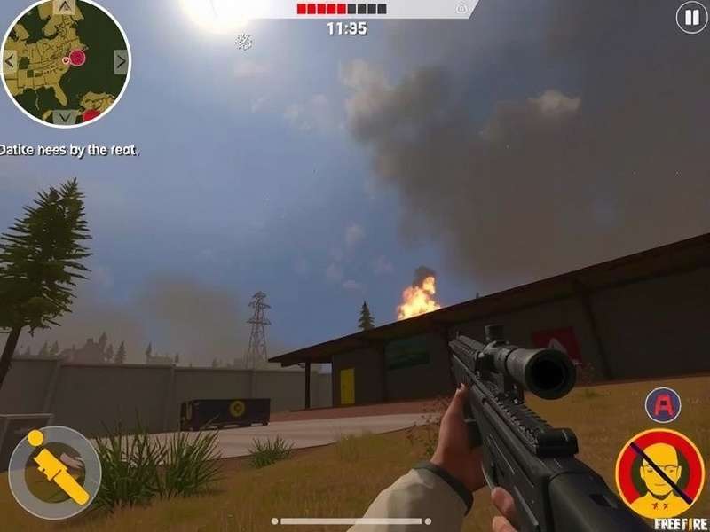 Free Fire MAX running on PC with ultra graphics settings