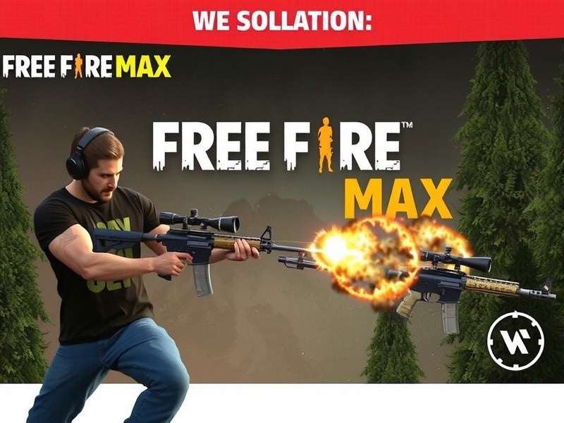 Free Fire MAX gameplay intense battle scene