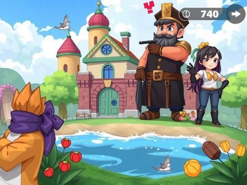 Free Fire MAX gameplay showcasing characters and map