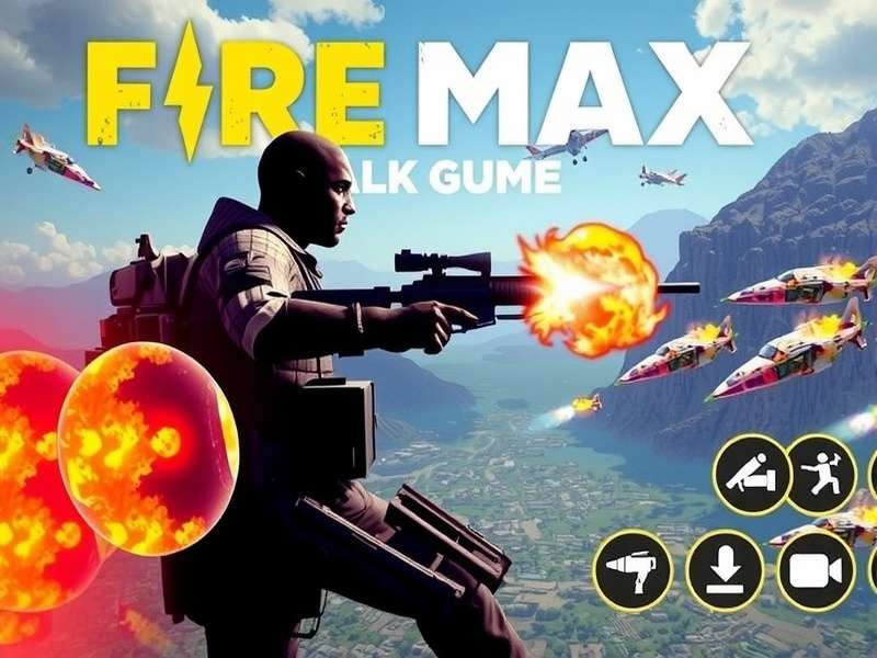 Free Fire MAX installation on Gameloop emulator interface
