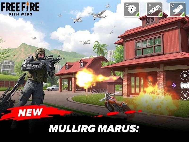 New unreleased weapon from Free Fire MAX Advance Server