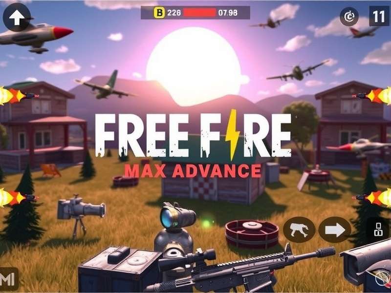 Free Fire MAX Advance Server Interface Showing New Features