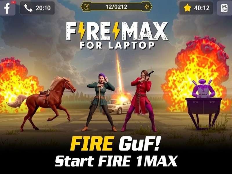 Free Fire MAX running on gaming laptop with ultra graphics settings