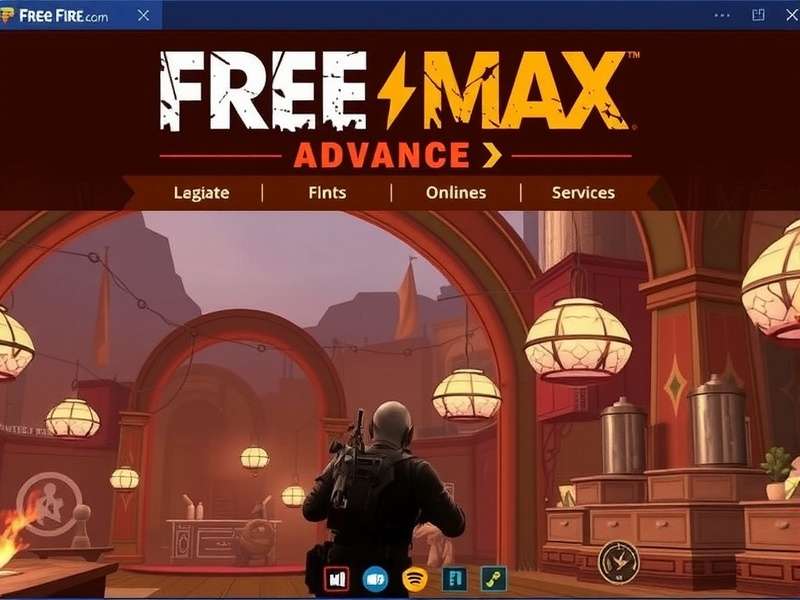 Free Fire MAX Advance Server Registration 2025 Interface Preview