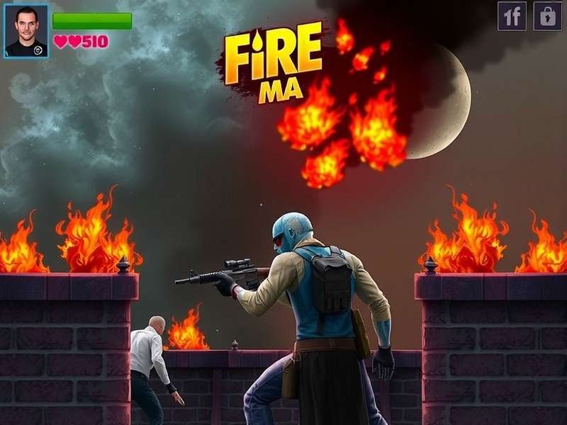 A team of Free Fire MAX players strategizing in a high-stakes match