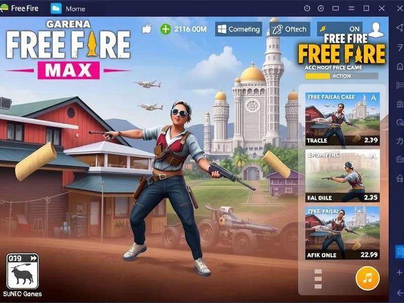 Free Fire MAX character roster with abilities