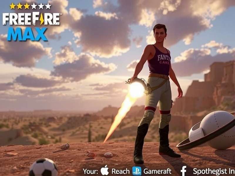 Free Fire MAX 2025 Gameplay Screenshot on Mobile Device