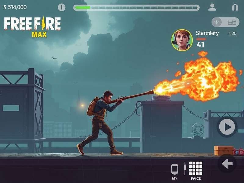 Free Fire Max - India's most popular battle royale game with enhanced graphics and exclusive features