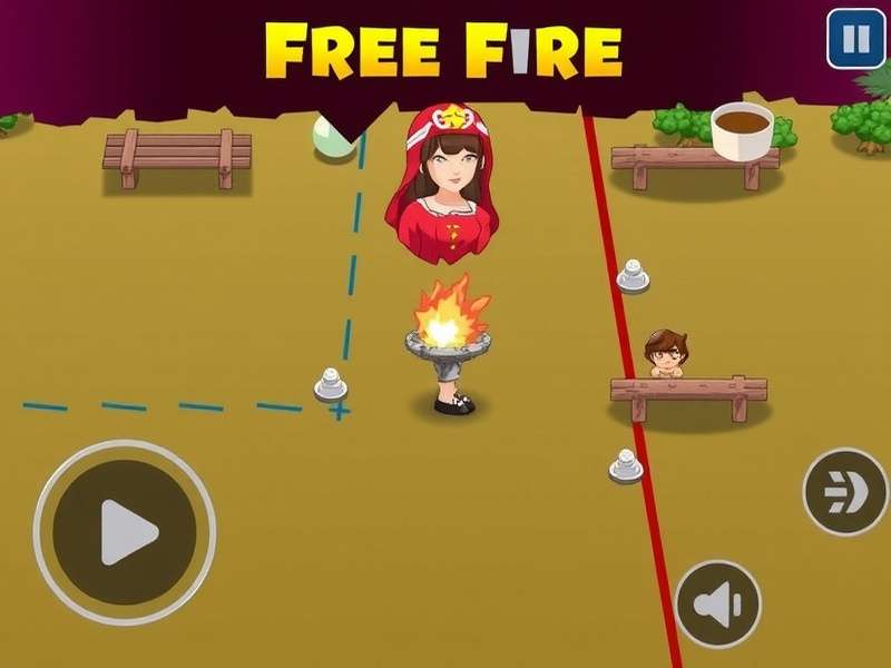 Free Fire MAX — intense battle royale gameplay featuring squad combat on the Bermuda map