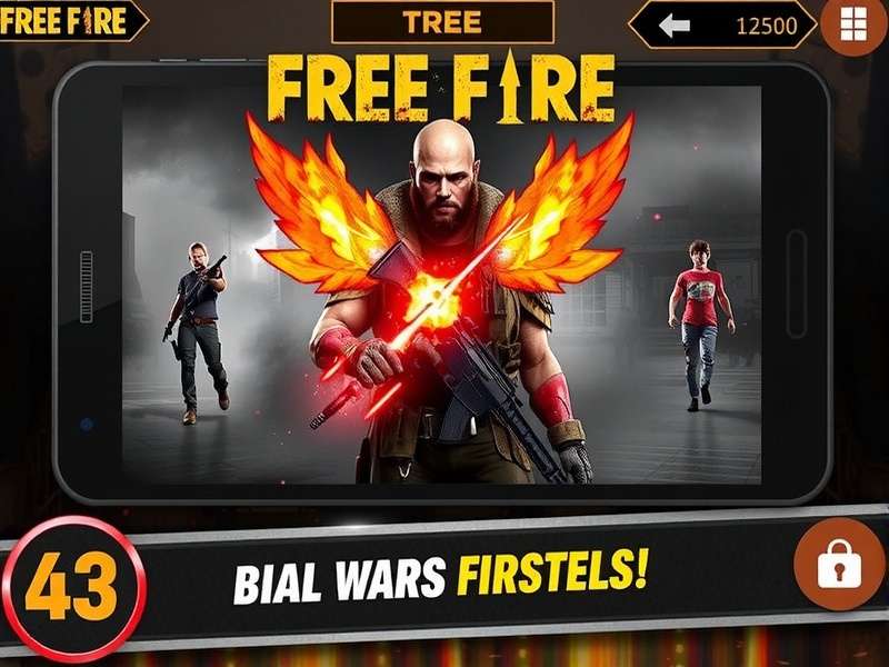 Free Fire MAX Battle Royale gameplay scene featuring Indian players and exclusive content
