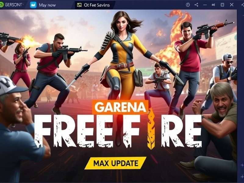 Garena Free Fire Max Updates – OB44 patch overview showing new characters and weapons