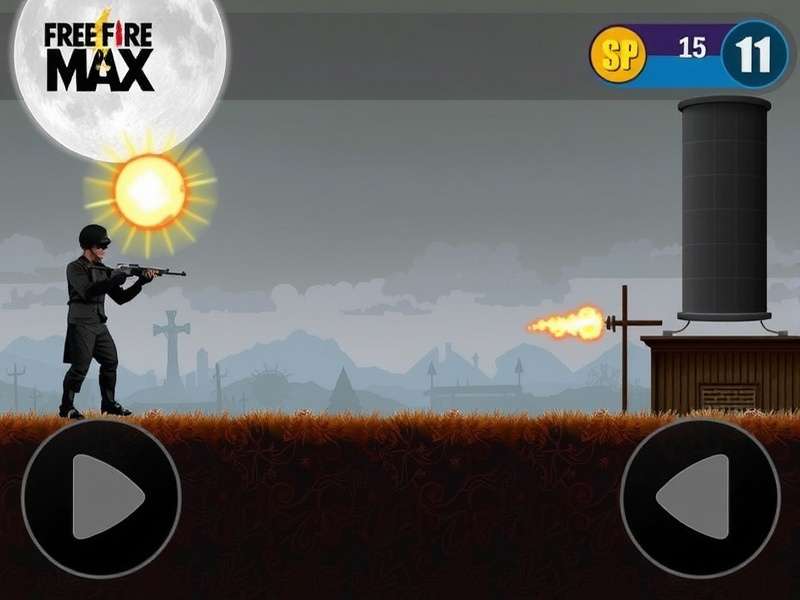 Free Fire MAX battle royale gameplay showcasing enhanced graphics and action