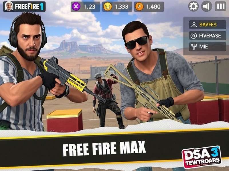 Free Fire MAX 2025 gameplay showcase featuring advanced graphics and Indian edition content